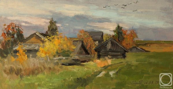 Михаил Васильевич Нестеров осенний пейзаж