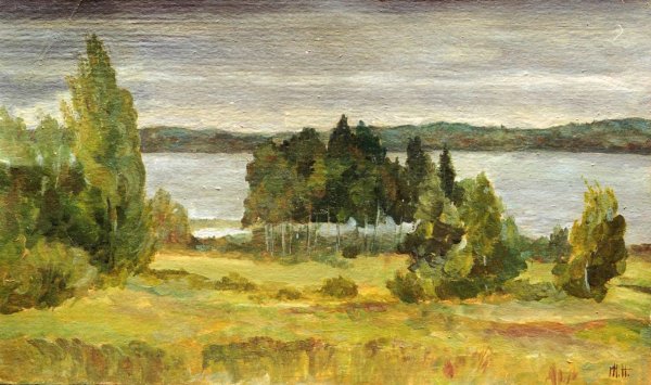 Нестеров Михаил Васильевич осень в деревне