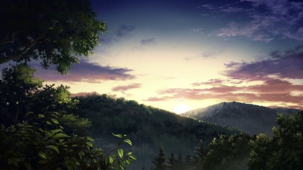 Клинок рассекающий демонов лес