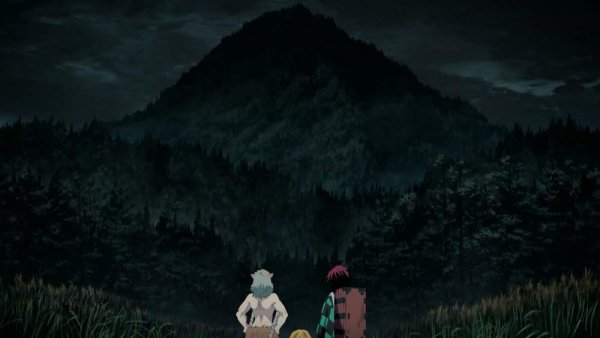 Гора Натагумо клинок рассекающий демонов аниме