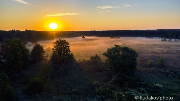 Бежин луг рассвет