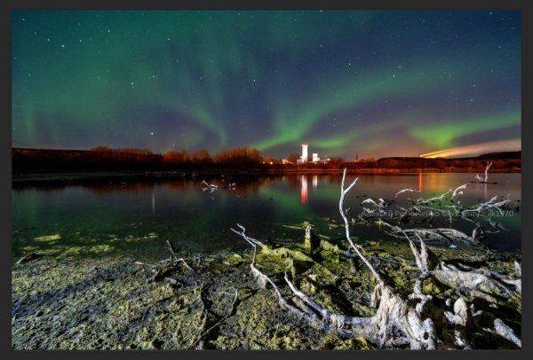Воркута Северное сияние