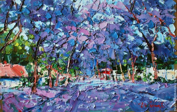 Мастихиновая живопись техника