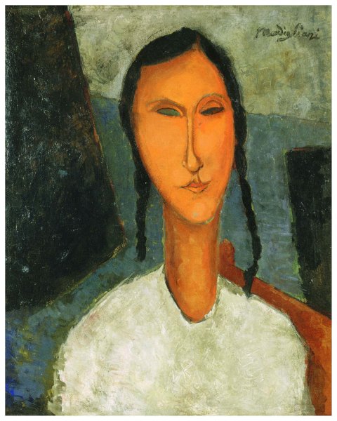 Амедео Модильяни картина Хаим Сутин