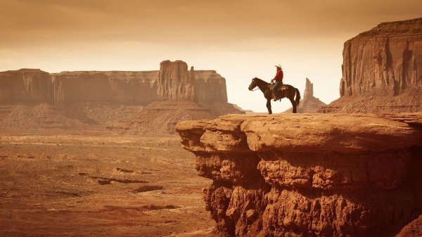 Пустыня Ковбои дикий Запад
