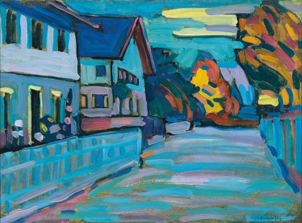 Кандинский пейзажи Мурнау