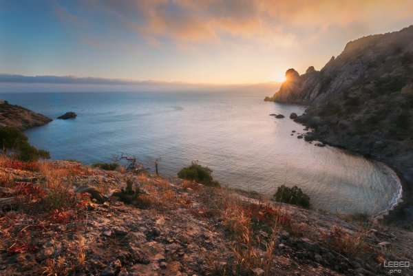 Коктебель золотой пляж