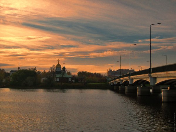 Колпино виды города