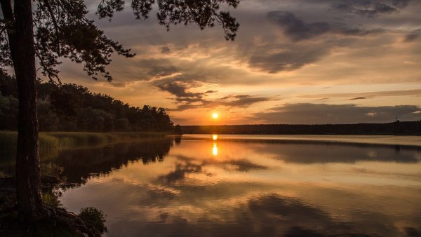 Вечер на реке