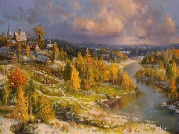 Художник Жданов Владимир пейзаж