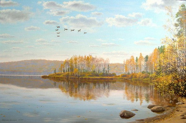 Художник Щеглов Дмитрий пейзажи