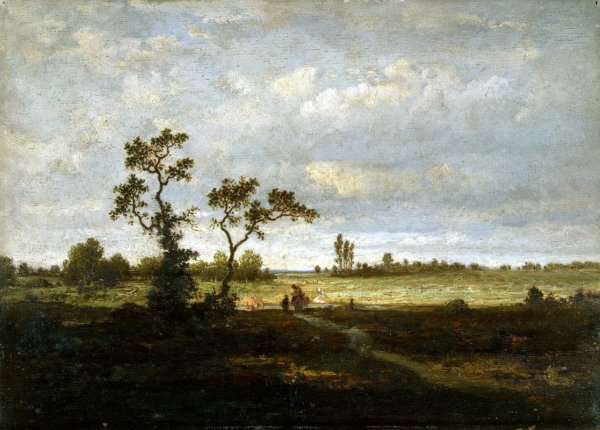 Барбизонская школа Руссо картины