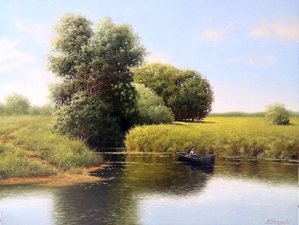 Лебедев Владимир художник пейзажист