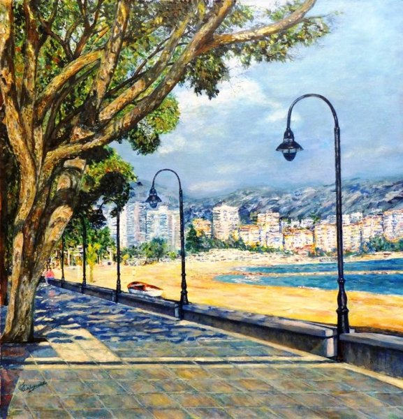 Картины в Сухуме на набережной
