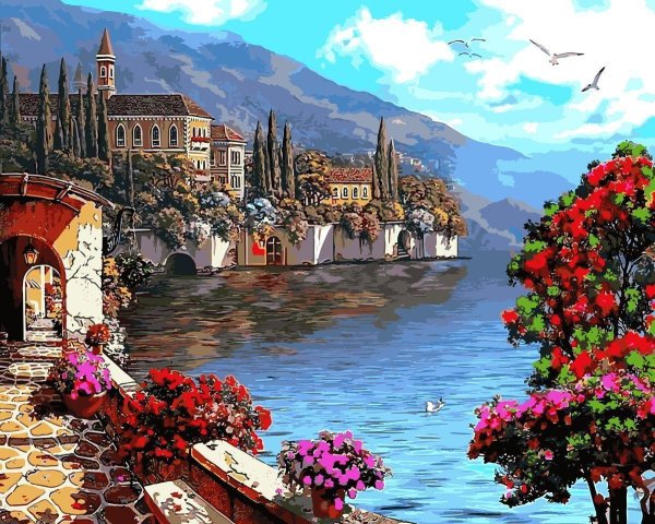 Боб Пейман Ротонда итальянский пейзаж