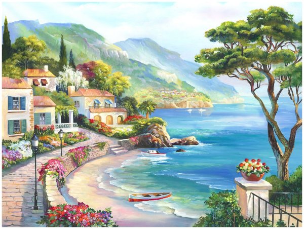 Фрески Affresco Средиземноморье