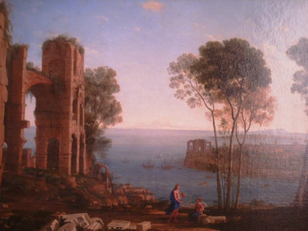 Аполлон и Марсий фреска