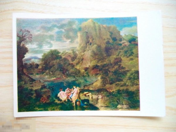 Никола Пуссен пейзаж с геркулесом и Какусом