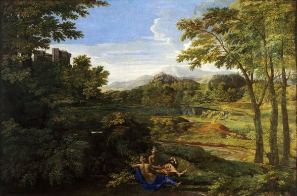 Никола Пуссен пейзаж с Полифемом 1649