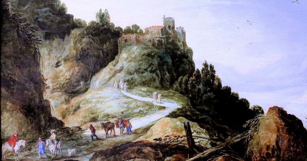 Пуссен пейзаж с Полифемом