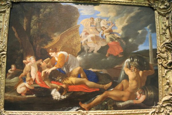 Франсуа Лемуан (1688-1737) "Геркулес и омфала".