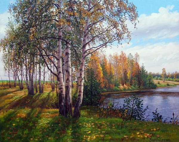 Картины Березовая роща Зорюков