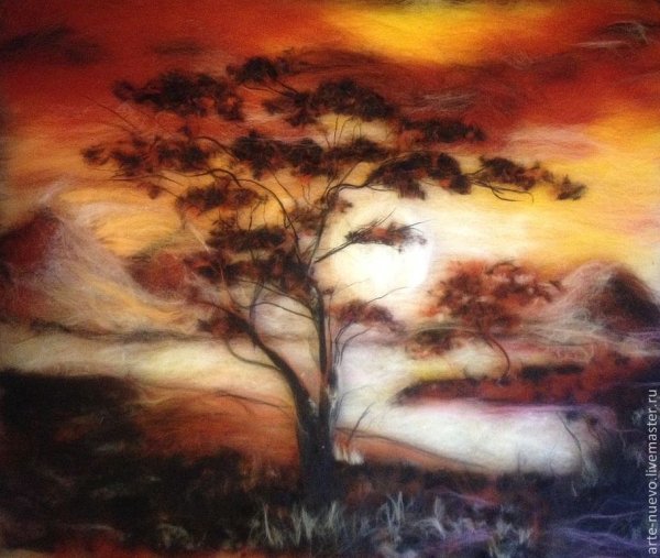 Пейзаж из Войлока