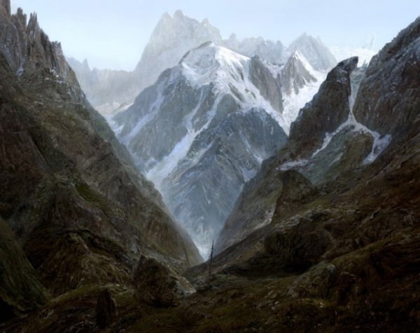 Картина Каспар Давид Фридрих. Туман