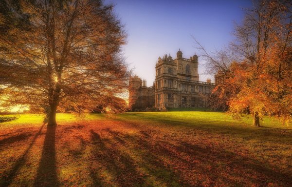 Англия Эдинбург осень