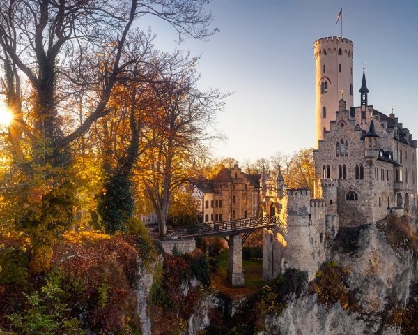 Замок Лихтенштейн Германия