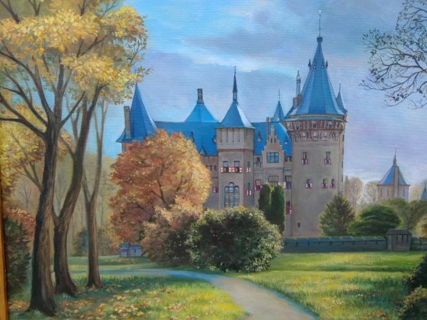 Картина замок