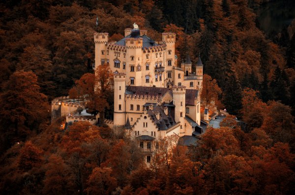 Замки Баварии Хоэншвангау