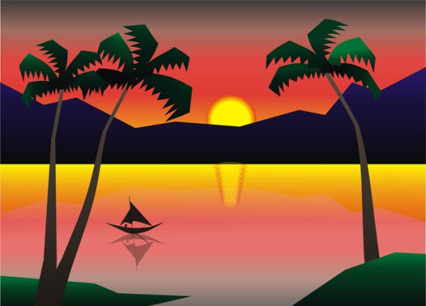 Пейзаж в инскейпе