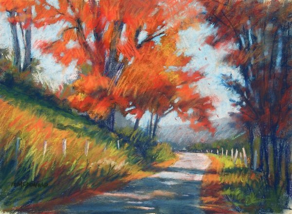 Осень пастелью