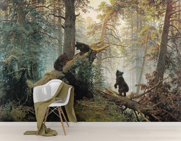 Иван Шишкин мишки в Сосновом Бору