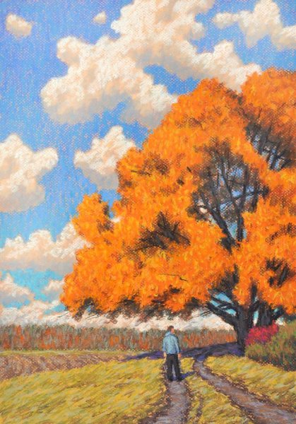 Пастелист Бергунский художник