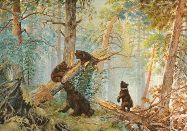 Картина Шишкина три медведя
