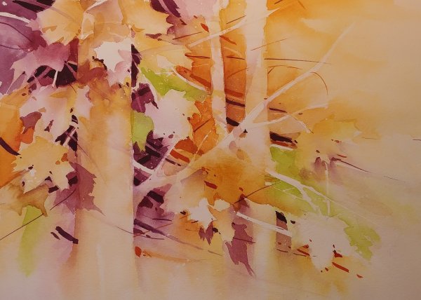 Лессировка техника живописи акварель