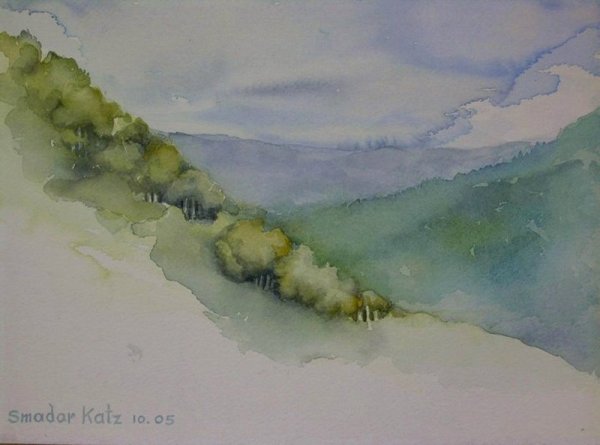 Жозетта Маррэль акварели