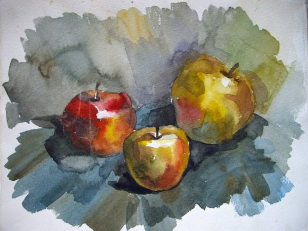 Акварель Владимира Тупоршина пейзажи города