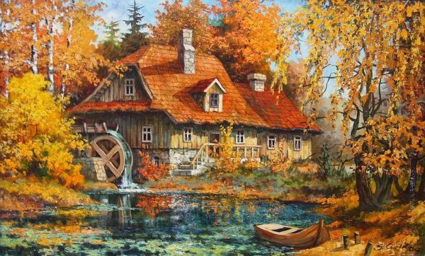 Польский художник Stanislaw Wilk