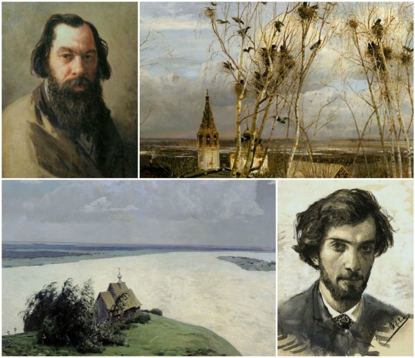 Саврасов Печерский монастырь близ нижненего Новгорода»