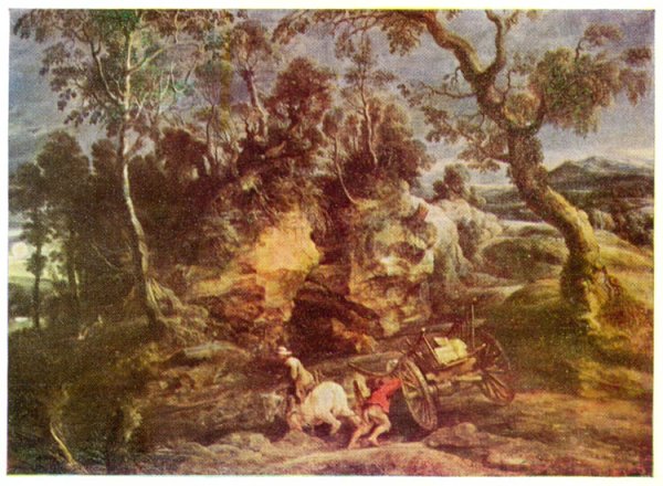 Питер Пауль Рубенс возчики камней