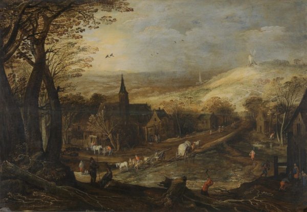 Питер Пауль Рубенс возчики камней