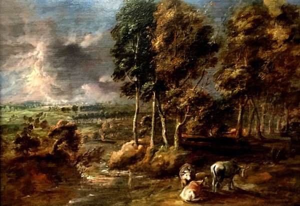 Питер Пауль Рубенс пейзаж с радугой