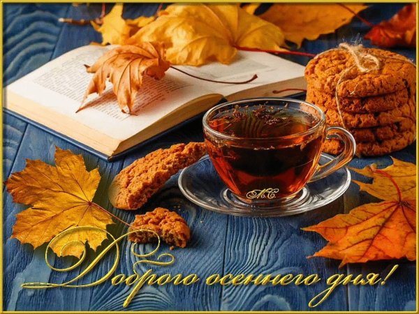 Доброе утро поздняя осень