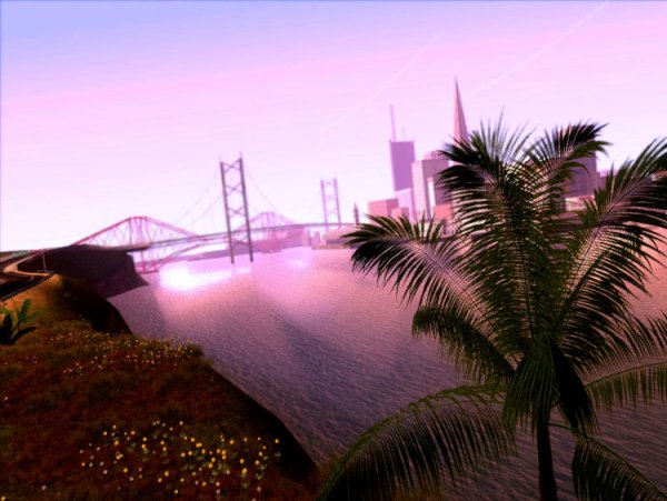 GTA San Andreas пейзажи