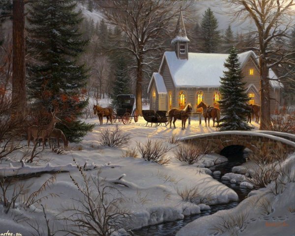 Американский художник Марк Китли (Mark Keathley)