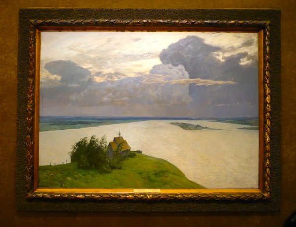 Исаак Ильич Левитан над вечным покоем