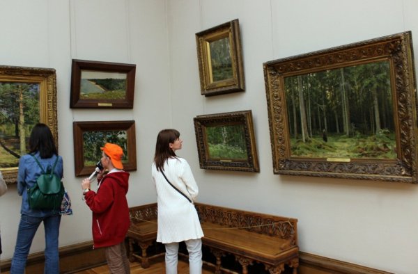 Картинная галерея Третьяковская Левитан